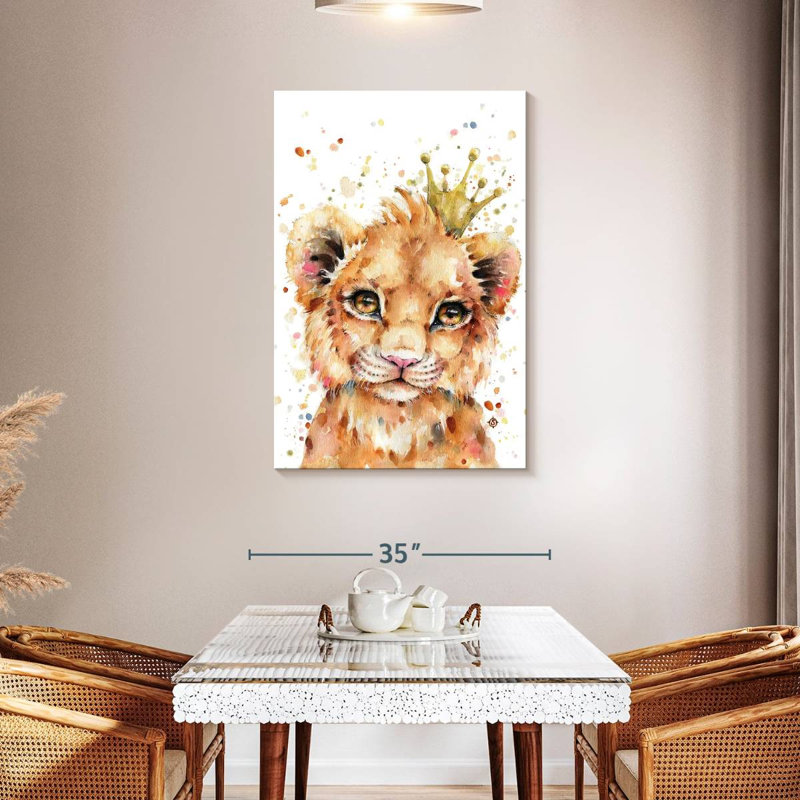 Brampt Little Lion, 45" H x 30" W