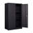 Metal Storage Cabinet With Locking Doors And Adjustable Shelf, Folding Filing Storage Cabinet , Folding Storage Locker Cabinet For Home Office,School,Garage, Black-2014041973