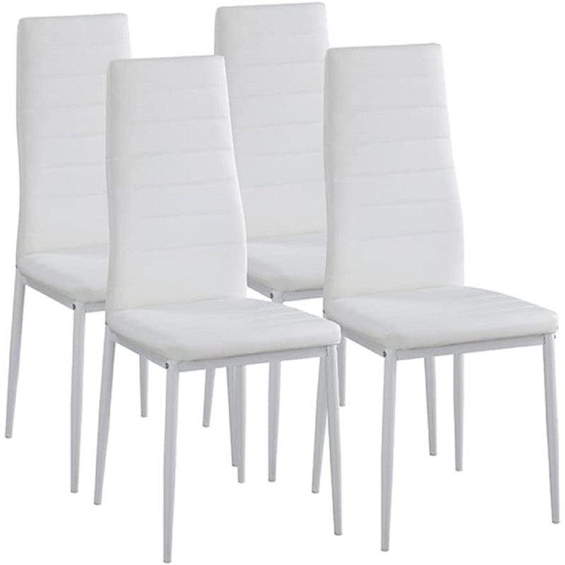 Bronsyn 96cm H Side Chair, White, White