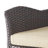 Kost Wicker Outdoor 27 " H Patio Stool with Cushion