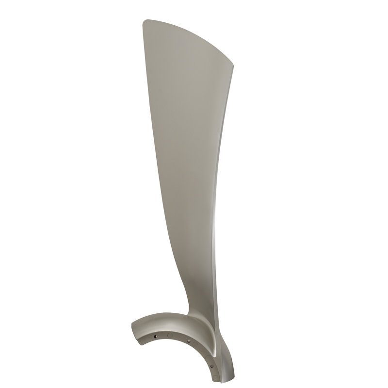 Wrap Custom 48 inch Indoor/Outdoor Ceiling Fan Blade Set of 3 - White Washed, White Washed, 3.54" H x 23.98" W x 7.39" D