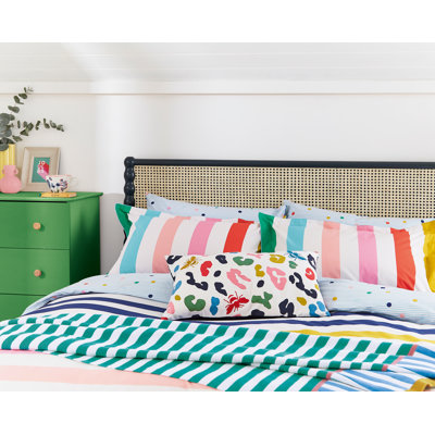 Rainbow Stripe Cushion Multi