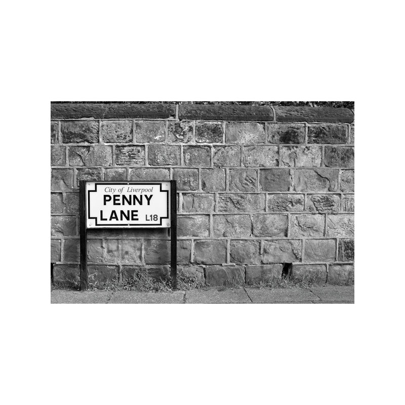 Penny Lane by Honeymoon Hotel - No Frame Print on Canvas, 152.5 cm H x 101.5 cm W