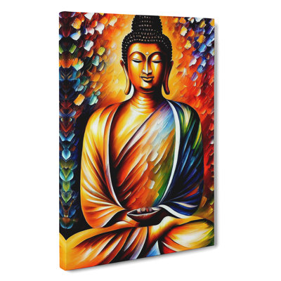 View Of Buddha No.5 - Wrapped Canvas