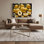 «Fruit Canary Melon», art mural sur toile