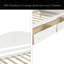 Lit de jour simple en bois avec 2 tiroirs, canapé-lit pour le salon de la chambre à coucher, aucun sommier nécessaire-1413150911