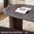 70.8" Oval Dining Table For 4, Modern Farmhouse Kitchen Table For 6, Rustic Large Dinner Table For Dining Reception Room-1358629855