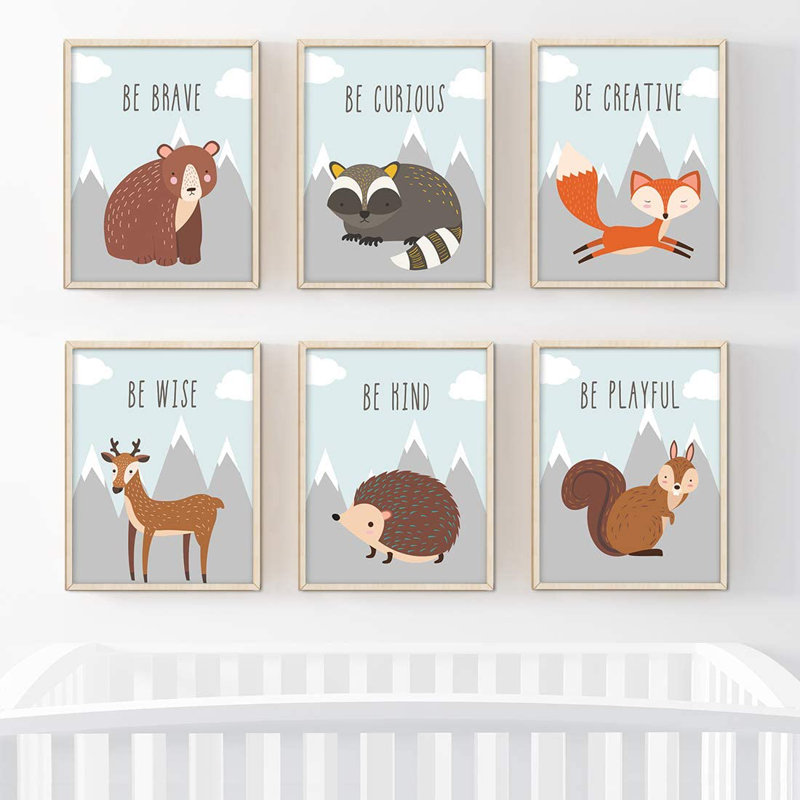 Danyale 6 - Piece Paper Print