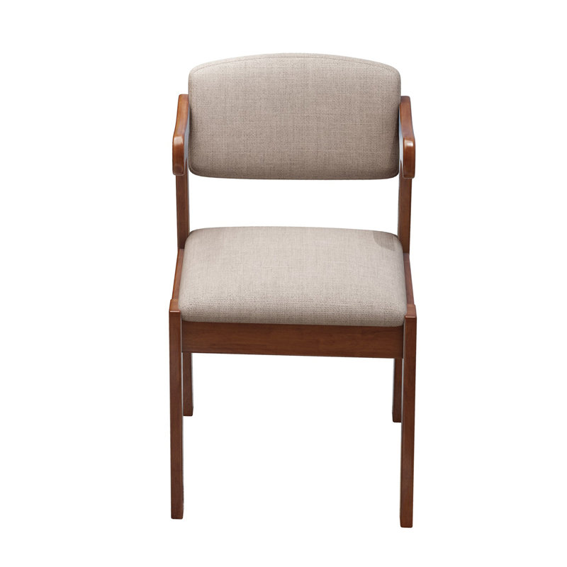 Bouirou Children's Chair with Ottoman, Brown