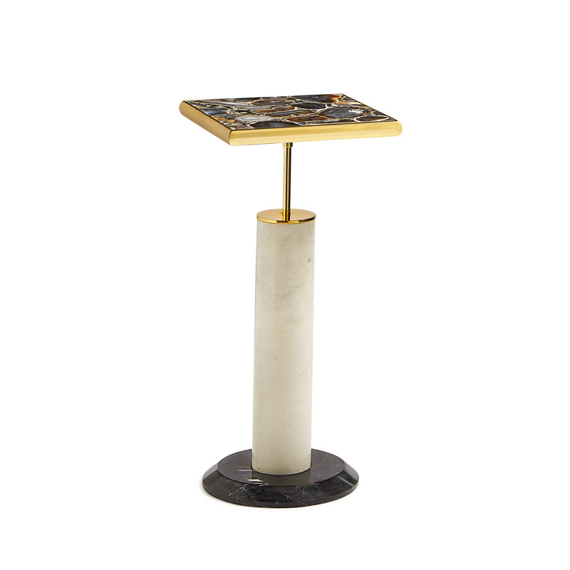 Aquarius Marble End Table