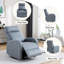 Fauteuil inclinable à bascule pivotant 30,3 po Agatho-1166746148