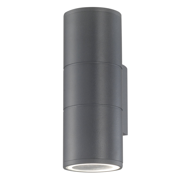 Nodus 2 - Bulb 18cm H Outdoor Armed Sconce, Dark Grey