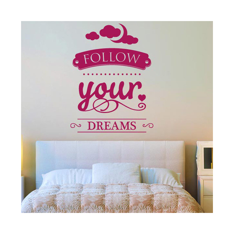 Wall Decal, Medium, Violet
