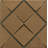 Ambiance 4'' x 4'' Resin Listello