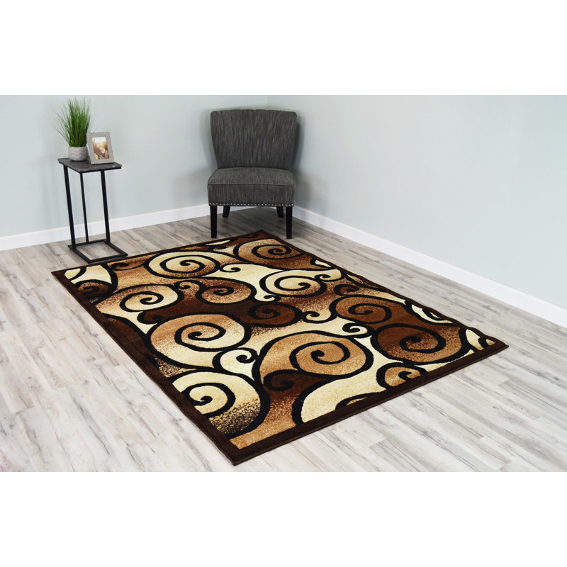 Cosper Abstract Indoor Rug, Rectangle 8' x 10'5"
