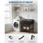 Stainless Steel Utility Sink, Single Bowl Commercial Sink with Cold and Hot Water Faucet-1633496635