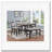 Counter Height Upholstered Dining Bench