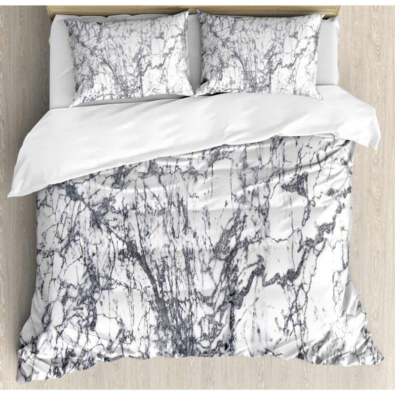 Apartment Rustic Polyester Abstract Duvet Cover, Queen