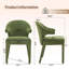Fauteuil à accoudoirs moderne avec éponge à haute résilience et dossier ergonomique-1115399894