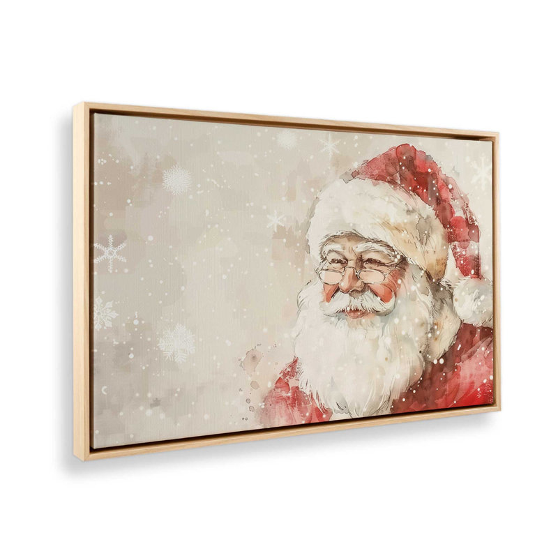 Impression sur toile Jolly Glow, H 8,75 po x l 12,75 po, Érable américain