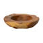 Gentiane Handmade Solid Wood Decorative Bowl