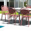 Chaise d'appoint empilable pour patio Farrah-1970967526