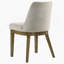 Ensemble de 2 chaises d'appoint rembourrées brun clair clair