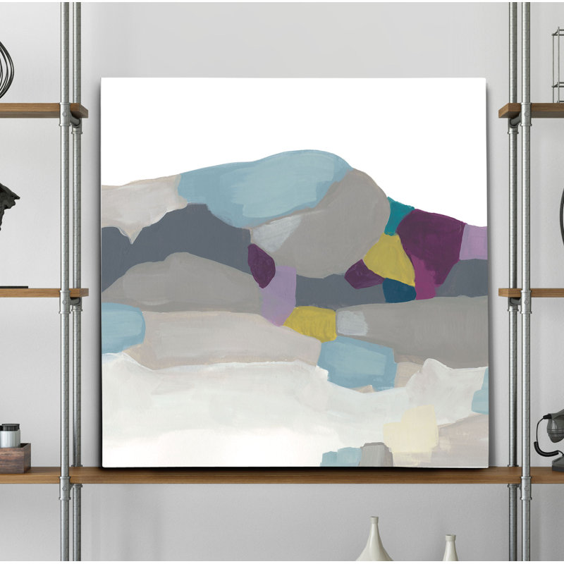" Valley Prism II ", 32" H x 32" W x 1.5" D, Wrapped Canvas