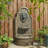 Hand Crafted Weather Resistant Fountain with Light