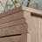 Library Hutch, Brown Finish