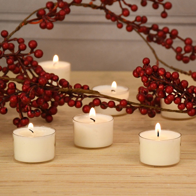 8 Hour Tea Light Candles - 30 Count