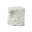 Table d'appoint, h 25 po, intérieur ou extérieur, table d'appoint, table de chevet, bout, chambre à coucher, salon, blanc, contemporain, moderne-551687841