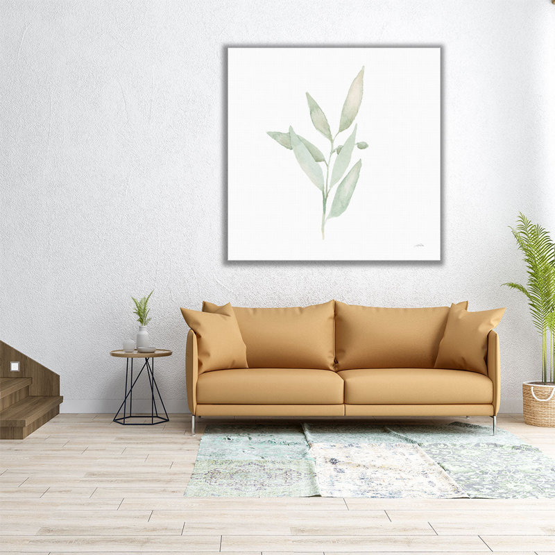 Sage II - reproduction d'art sur toile, H 12 po x l 12 po