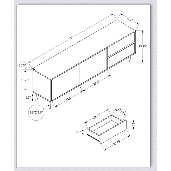 Dimensions du produit