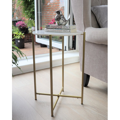 Lapham Cross Legs End Table