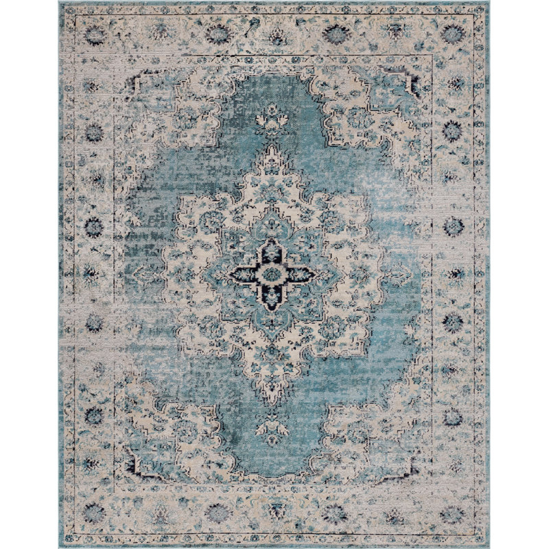 Oriental Indoor Rug, Rectangle 9' x 12'2"