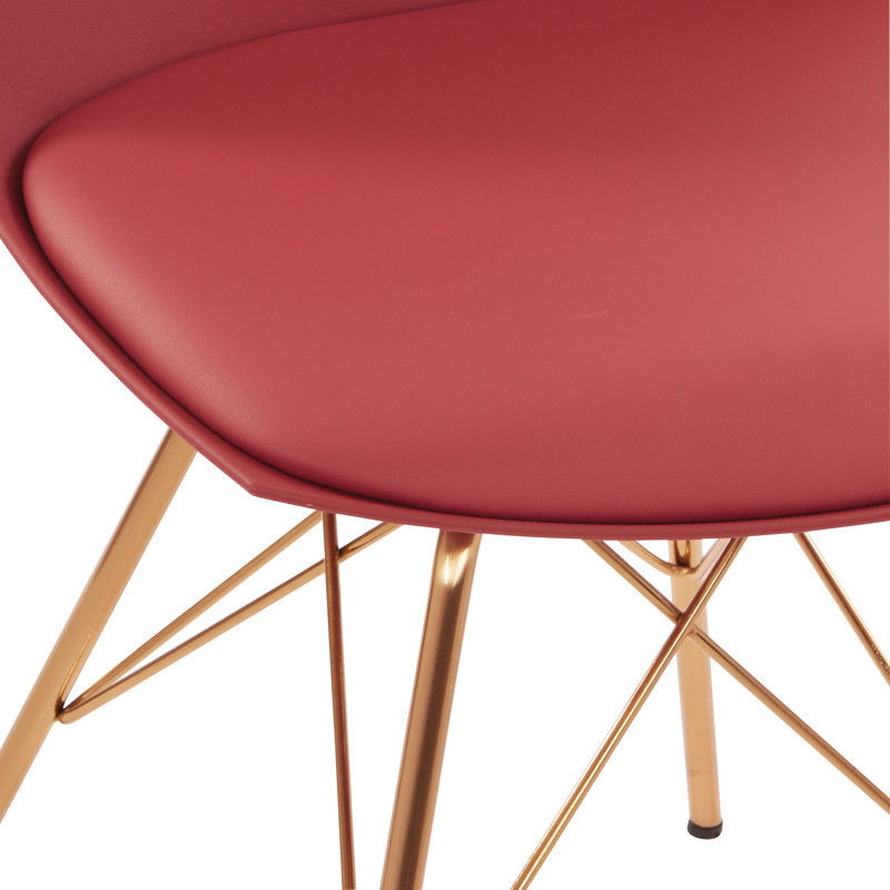Chaise d'appoint Chunyi, Rose / Or