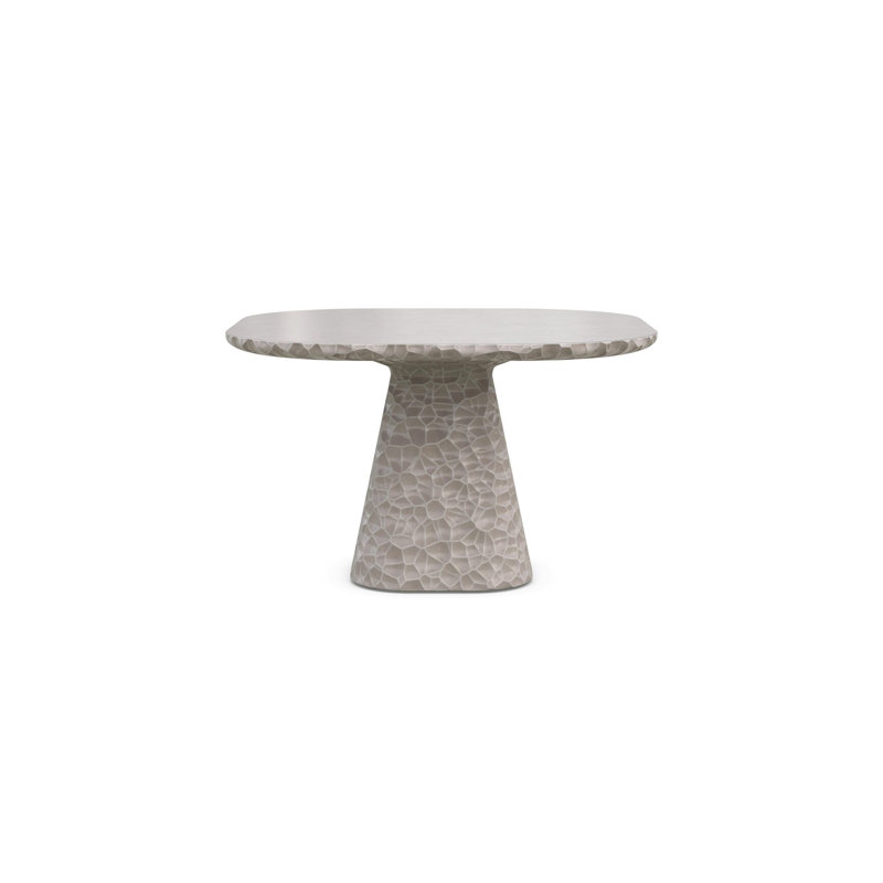 Panama 48" Dining Table Oat, White, White