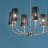6 - Light Steel Dimmable Classic / Traditional Chandelier