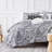 Pure Melody Microfiber Bohemian Paisley 6-Piece Oversized Quilt Set by Southshore Fine Linens-239143108-245389241