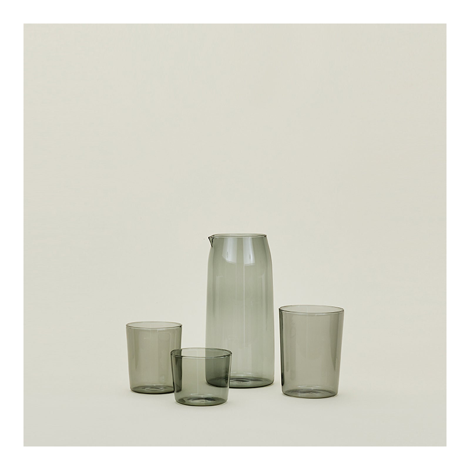 Essential Glassware, Smoke, Small Glassware 6 oz.