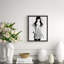 Allure 1' Framed Print on Glass