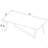 Vesper White Dining Table