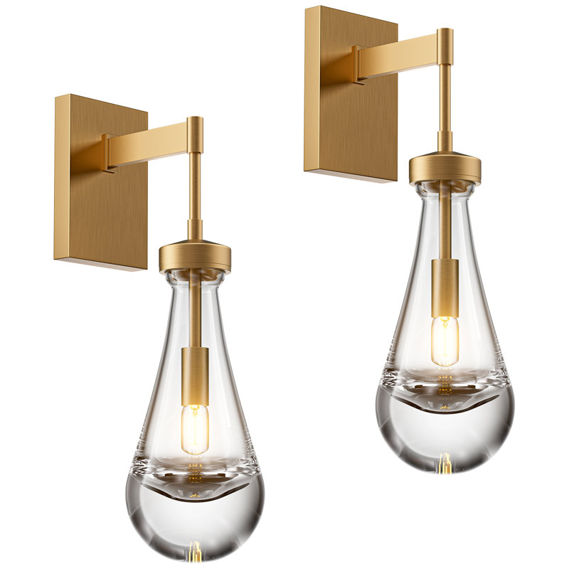 Applique murale Raindrop, Bronze