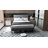 Oneita Metal Platform Bed Frame With Linen Upholstered Headboard-611230085