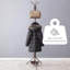 Portemanteau autoportant avec porte-parapluie, portemanteau en métal à 12 crochets pour le vestibule, le couloir, le salon et l'organisation de la chambre à coucher