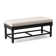 Banc en bois massif Louisa