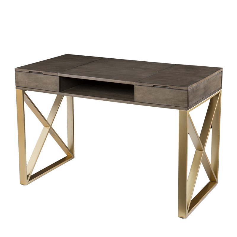 Bardmont Metal Base Writing Desk