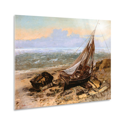 The Fishing Boat by Gustave Courbet - No Frame Print