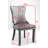 Friedhard Upholstered Wing-Back Dining Chair with Backstitching Nailhead Trim and Solid Wood Legs,Set of 2-189185885